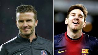 Beckham destronó a Messi como el futbolista con más ingresos del mundo