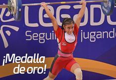 Katerin Olivera gana el primer oro para Perú en los Juegos Bolivarianos de la Juventud