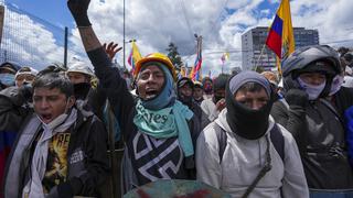 Protestas en Ecuador: “Hay sectores que apuntan a la desestabilización y utilizan la violencia”