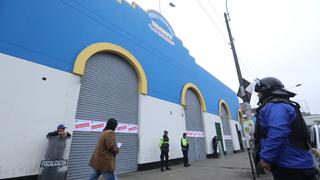 Municipalidad de Lima clausuró galería en Las Malvinas [FOTOS]