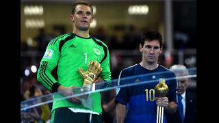 Lionel Messi y los ganadores del Balón de Oro en los mundiales