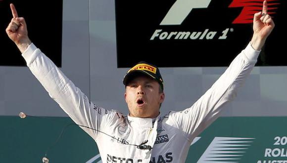 Fórmula 1: Nico Rosberg se quedó con Gran Premio de Australia