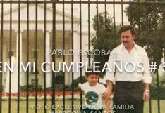 Pablo Escobar: su hijo revela video inédito al conmemorarse 23 años de su muerte
