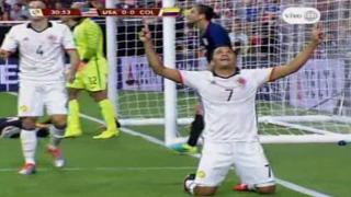 Colombia: el gol de Carlos Bacca tras gran jugada colectiva