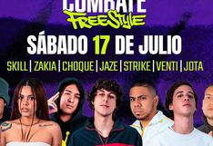 Combate Freestyle: cómo seguir en VIVO el evento de rap que enfrenta a los mejores MCs del Perú