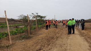 La Libertad: autoridades del Mincul retiran a invasores de zona intangible de Chan Chan