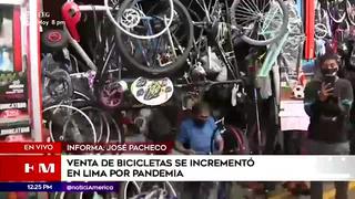 Lima: aumenta la venta de bicicletas tras pandemia de coronavirus