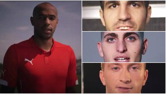 YouTube: Thierry Henry recibe despedidas de cracks del mundo