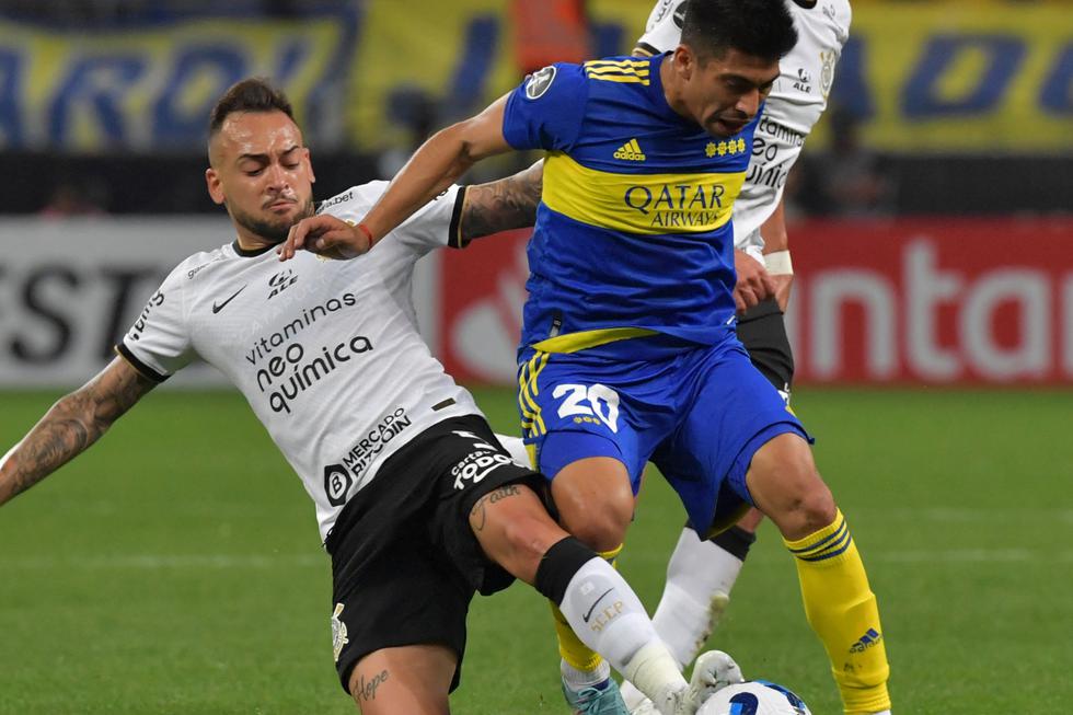 Corinthians vs. Boca Juniors se enfrentaron por Copa Libertadores. Fuente: EFE