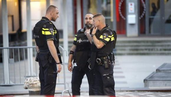Holanda: Ataque con cuchillo en estación de trenes de Ámsterdam deja dos heridos. (Foto: Twitter)