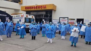 Coronavirus en Perú: médicos de hospital Honorio Delgado de Arequipa protestan por falta de zona de aislamiento