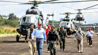 Vizcarra afirma que operativo en la selva "reafirma soberanía y cuidado de frontera" | FOTOS