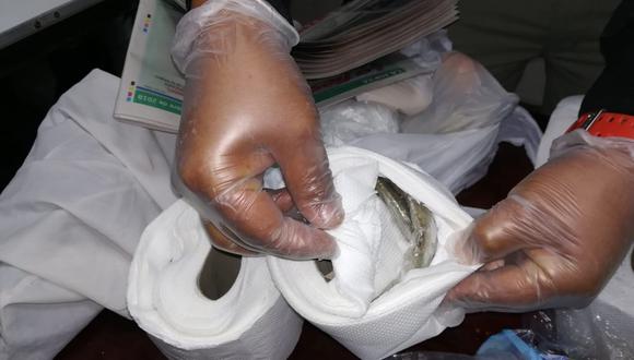 Mujer intentaba ingresar al penal de Piura con marihuana escondida en papel higiénico