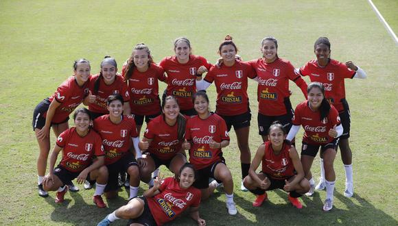 La selección peruana femenina se alista para la Copa América Colombia 2022. Foto: FPF