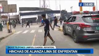Alianza Lima vs. Cusco FC: vándalos se enfrentaron fuera del estadio Alejandro Villanueva| VIDEO