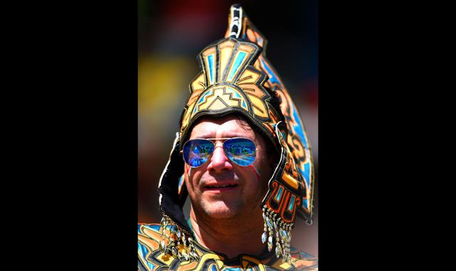Holanda vs. México: belleza azteca y máscaras en el Castelao - 17