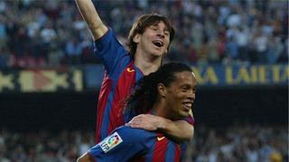 Lionel Messi: un día como hoy marcó su primer gol con Barcelona