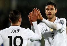 Alemania y los 8 goles que le metió a San Marino por Eliminatorias