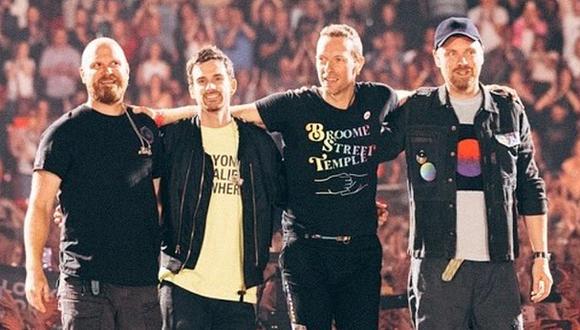 Coldplay hizo delirar a los asistentes de su concierto en Argentina al interpretar “De Música Ligera” de Soda Stereo. (Foto: Instagram)