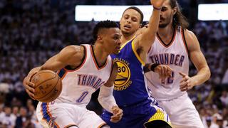 NBA: Russell Westbrook deja a Steph Curry al borde del KO