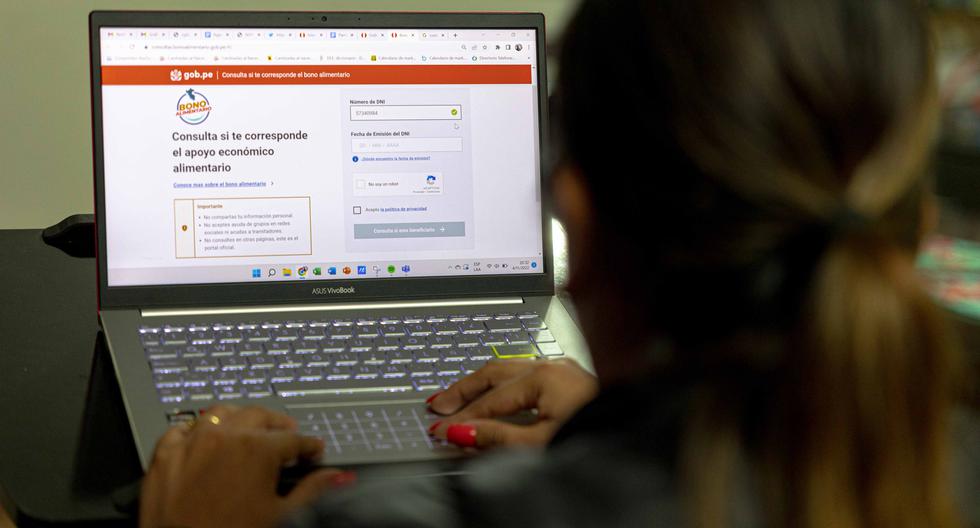 Para saber si eres beneficiario o no, los únicos medios oficiales son la línea gratuita 101 del Midis o la página web bonoalimentario.gob.pe. (Foto: Midis)