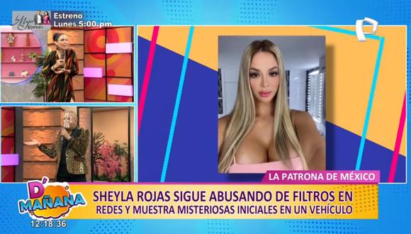 Carlos Cacho critica a Sheyla Rojas: “Una persona tan exagerada es grosera, chillona y escandalosa”. (Foto: Composición/Intagram)