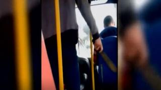 Magdalena: sujeto amenazó con machete a chofer de bus por no llegar a su destino