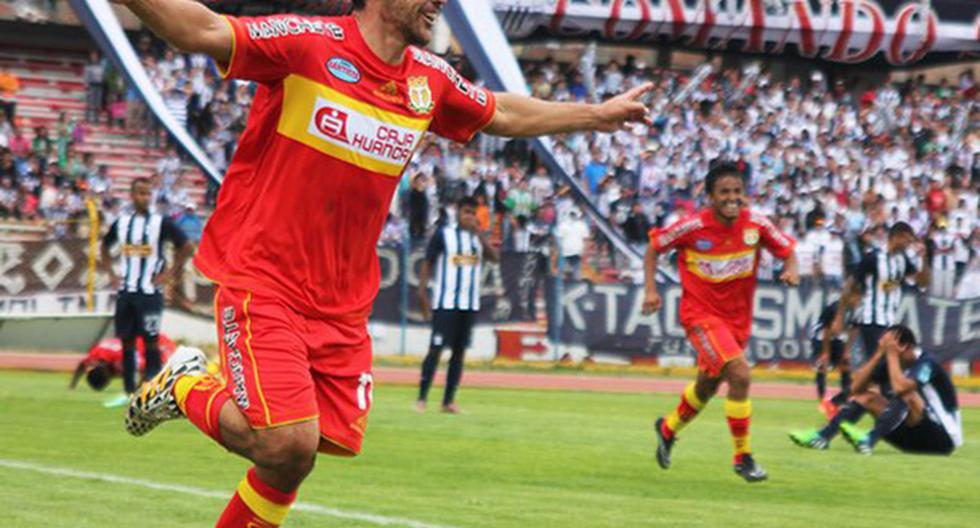 La Bocana vs Sport Huancayo chocaron en Sechura por la quinta fecha del Torneo Apertura (Foto: Captura)