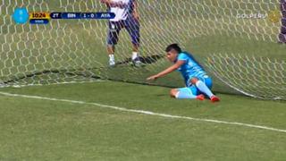 YouTube: jugador de Binacional falla un gol increíble al estar solo frente al arco | VIDEO