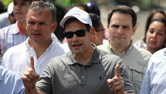 Crisis en Venezuela: Senador Marco Rubio llega a Colombia para supervisar la ayuda de Estados Unidos. Visitó el puente Simón Bolívar. (Reuters).