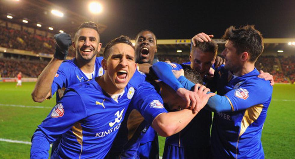 Jugadores del Leicester tendrán gran homenaje si consiguen la Premier League. (Foto: Getty Images)