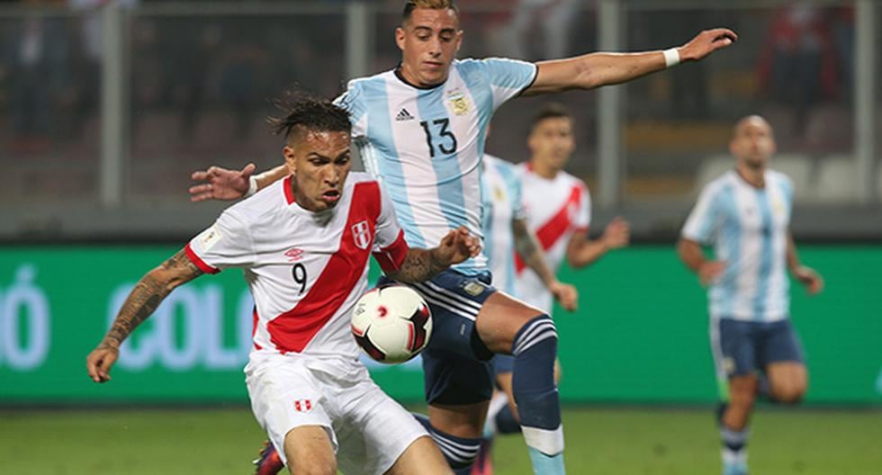 Perú y Argentina igualaron 2 a 2 en el cierre de la novena fecha de las Eliminatorias Rusia 2018 (Foto: EFE)