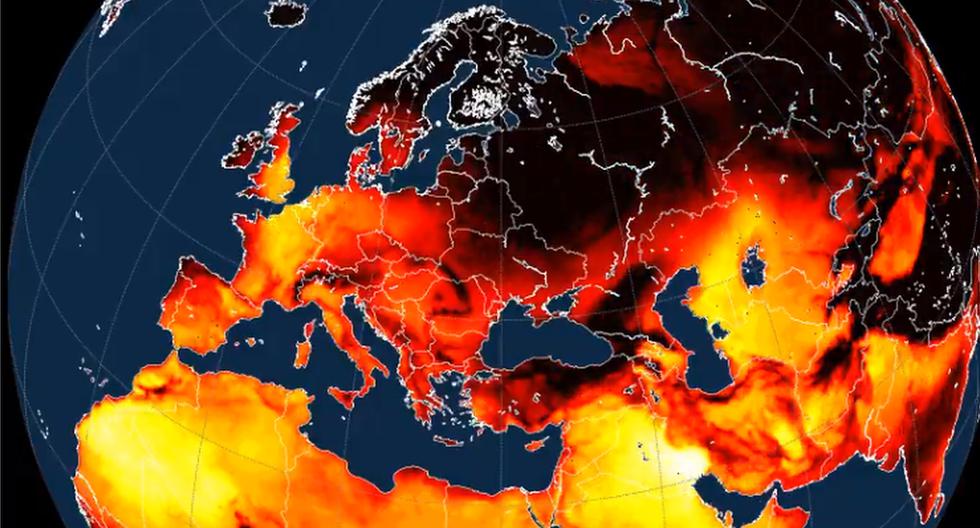 What are the causes of the historic heat wave that is suffocating Europe