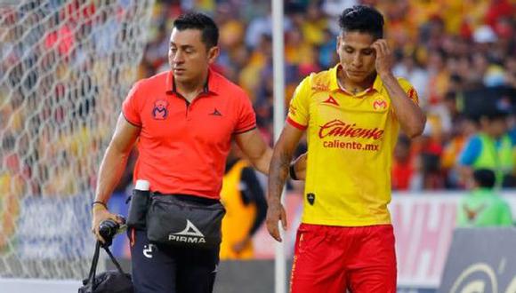 Monarcas Morelia reveló el grado de la lesión de Raúl Ruidíaz