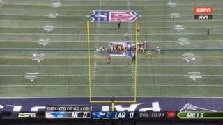Super Bowl LIII: Stephen Gostkowski consiguió los primeros puntos de los Patriots | VIDEO