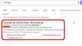 Google News España: diario paga para liderar búsquedas