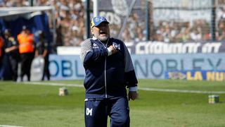 Diego Maradona dejó de ser entrenador de Gimnasia y Esgrima