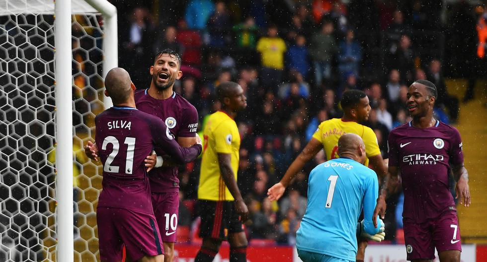 Manchester City se impuso sin complicaciones al Watford por la Premier League. (Foto: Getty Images)