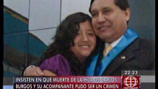 "Auto de la hija de Carlos Burgos fue impactado"