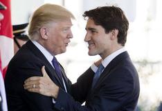 Trump y Trudeau conversaron sobre tensiones comerciales entre EEUU y Canadá