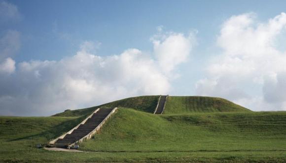 Setenta de los montículos originales de Cahokia son considerados Patrimonio Mundial de la Unesco. (GETTY IMAGES)