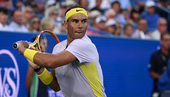 Rafael Nadal fue eliminado en el Masters 1000 de Cincinnati. (Foto: EFE)