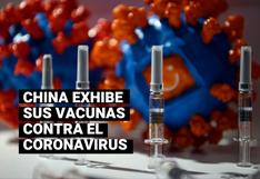 China exhibe por primera vez sus vacunas contra el coronavirus en una feria comercial