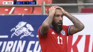 Ronnie Fernández se perdió el 1-1 de Chile sobre Túnez | VIDEO