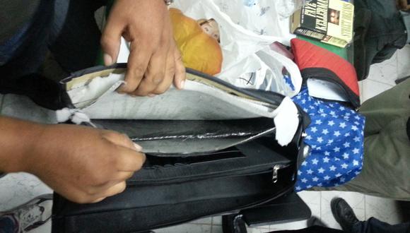 La Dirandro logró detectar este año en el aeropuerto un total de 727,80 kilos de droga. (Foto: GEC)