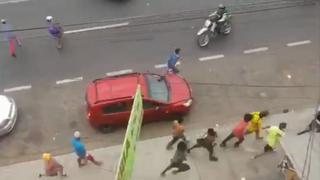 Se registran intentos de saqueos en Guayaquil en medio de las protestas | VIDEO