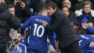 Antonio Conte pide a directiva del Chelsea "no vender" a Hazard