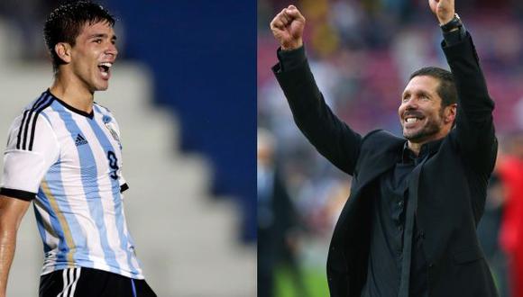 Sudamericano Sub 20: Diego Simeone halagó a su hijo Giovanni