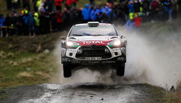 Kris Meeke empezó con buen pie el WRC y fue el más rápido en el shakedown del Rally Montecarlo. (foto referencial: Dppi)
