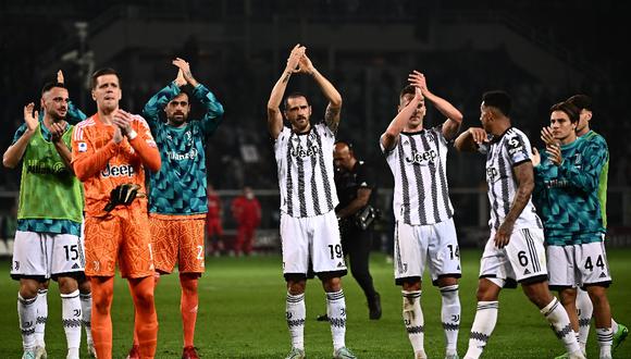 Juventus venció 1-0 a Torino con gol de Vlahovic. Foto: Marco BERTORELLO / AFP